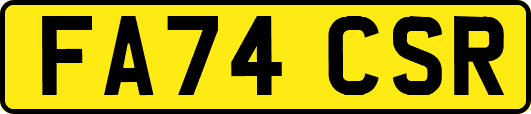 FA74CSR