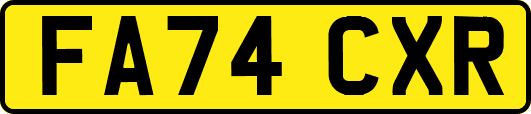 FA74CXR