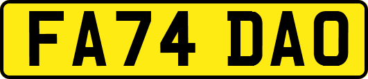 FA74DAO