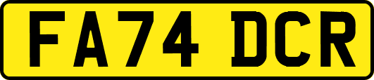 FA74DCR
