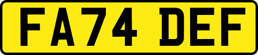 FA74DEF