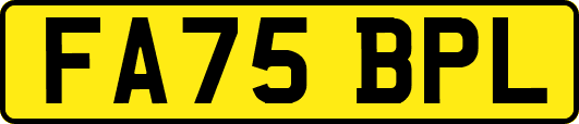 FA75BPL