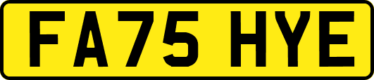 FA75HYE