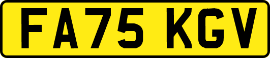 FA75KGV