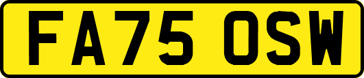 FA75OSW