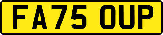 FA75OUP