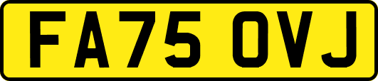 FA75OVJ