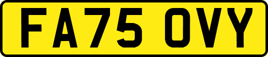 FA75OVY