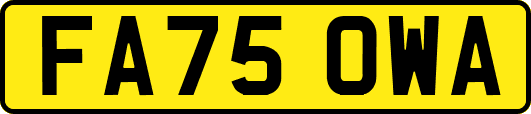 FA75OWA