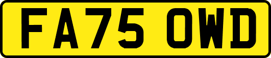 FA75OWD