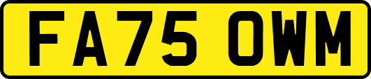 FA75OWM