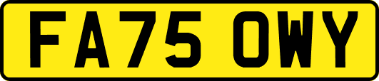 FA75OWY