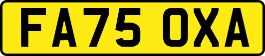 FA75OXA