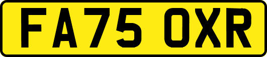 FA75OXR