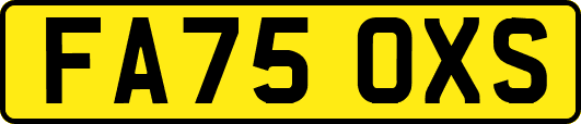 FA75OXS