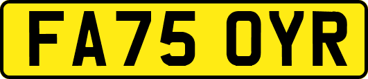 FA75OYR