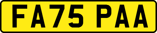FA75PAA