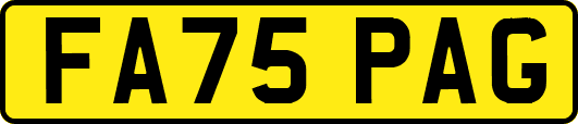 FA75PAG