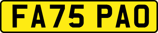 FA75PAO