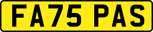 FA75PAS