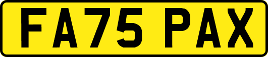 FA75PAX
