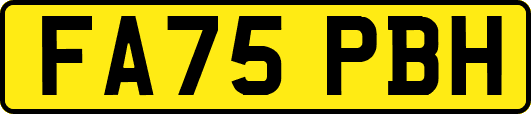 FA75PBH