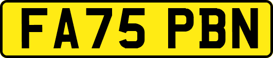 FA75PBN