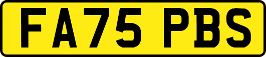 FA75PBS