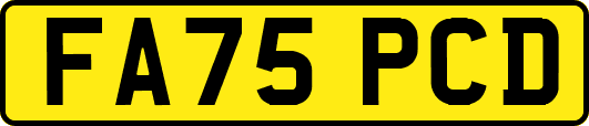 FA75PCD