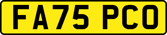FA75PCO