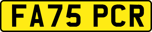 FA75PCR