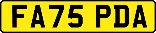 FA75PDA