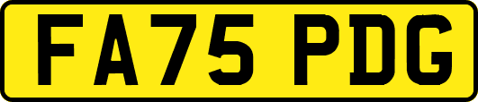 FA75PDG