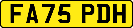 FA75PDH