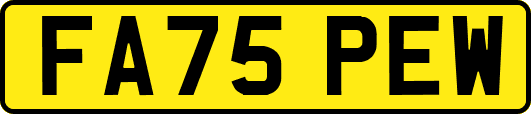 FA75PEW