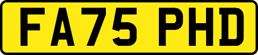 FA75PHD