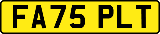 FA75PLT