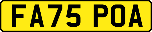 FA75POA