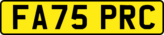 FA75PRC