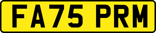 FA75PRM