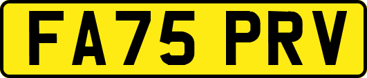 FA75PRV