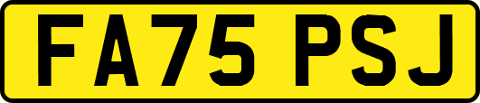 FA75PSJ