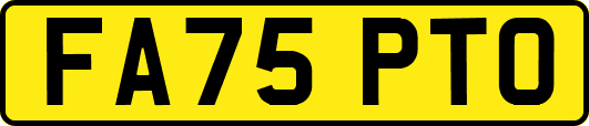 FA75PTO
