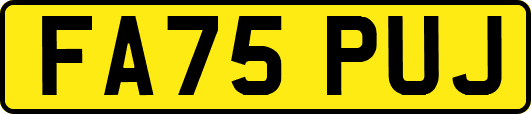 FA75PUJ