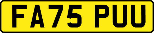 FA75PUU