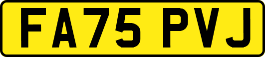 FA75PVJ