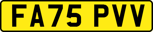 FA75PVV