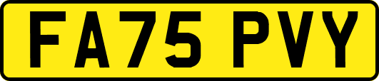 FA75PVY