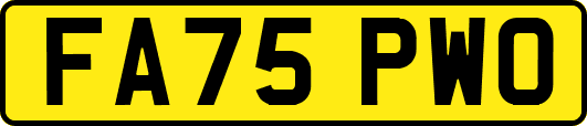 FA75PWO