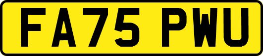FA75PWU